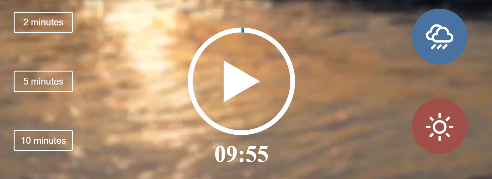 Meditation app